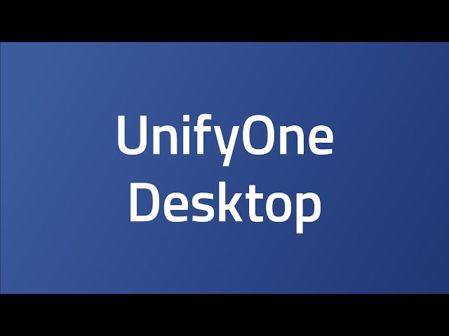 Unify One