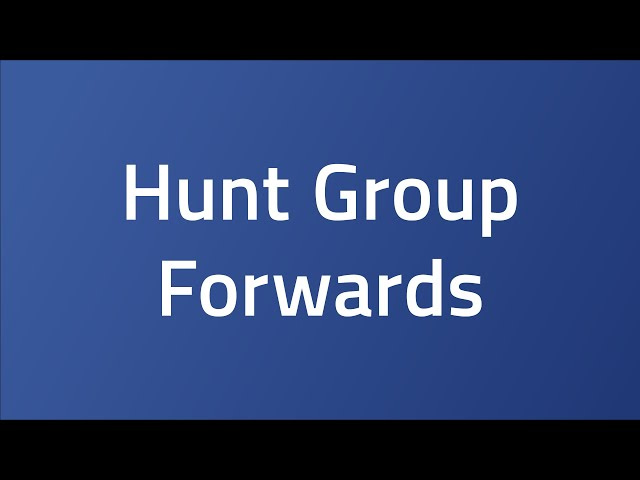 hunt group forwards