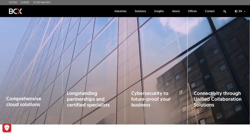 BCX homepage